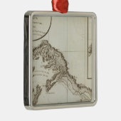 Ornement Carré Argenté Possession de Point Riou à Point Alaska (Droite)