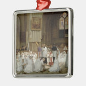 Ornement Carré Argenté Première communion, 1867 (Gauche)
