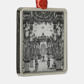 Ornement Carré Argenté Présentez la conception par Giacomo Torelli pour (Droite)