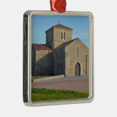 Ornement Carré Argenté Prieuré Saint Nicolas aux Sables d'Olonne (Droite)