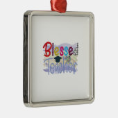 Ornement Carré Argenté Professeur béni (Droite)