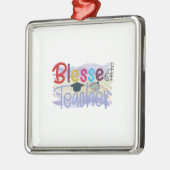 Ornement Carré Argenté Professeur béni (Gauche)