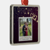 Ornement Carré Argenté Prom Memorabilia (Droite)