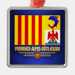 Ornement Carré Argenté Provence-Alpes-Côte d'Azur