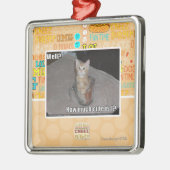 Ornement Carré Argenté Puits ? (Gauche)