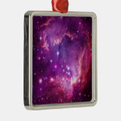 Ornement Carré Argenté Purple Tinted Small Magellanic Cloud (Droite)