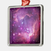 Ornement Carré Argenté Purple Tinted Small Magellanic Cloud (Gauche)