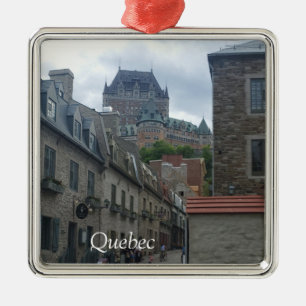 Ornement Carré Argenté quartier historique de la ville de Québec