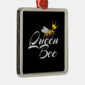 Ornement Carré Argenté Queen Bee | Venin pour femmes | Bee Keeper Toxits (Droite)