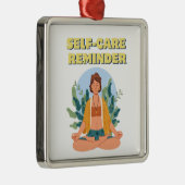 ORNEMENT CARRÉ ARGENTÉ RAPPEL D'ORDRE (Droite)