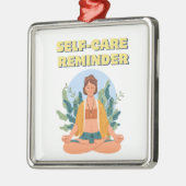 ORNEMENT CARRÉ ARGENTÉ RAPPEL D'ORDRE (Gauche)