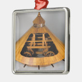 Ornement Carré Argenté Reconstruction modèle de la conception de da Vinci (Gauche)