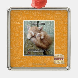 Ornement Carré Argenté Règle #231 de Kitteh