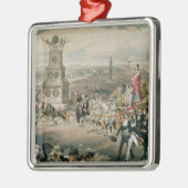 Ornement Carré Argenté République Democratic et sociale universelle (Gauche)