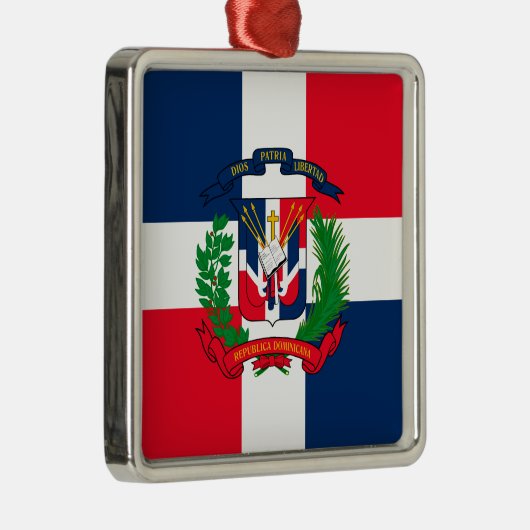 Ornement Carré Argenté République dominicaine (Droite)