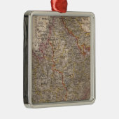 Ornement Carré Argenté République Tchèque (Droite)