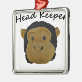 Ornement Carré Argenté Responsable (Gauche)