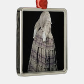 Ornement Carré Argenté Robe de crinoline, 1850-60 (Droite)