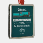 Ornement Carré Argenté Route de la Hiawatha (RT2) (Droite)