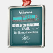 Ornement Carré Argenté Route de la Hiawatha (RT2) (Gauche)