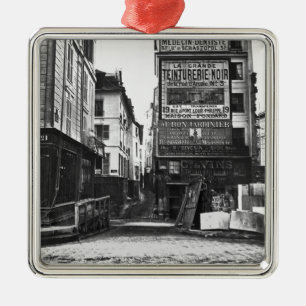 Ornement Carré Argenté Rue de la Colombe, Paris, 1858-78