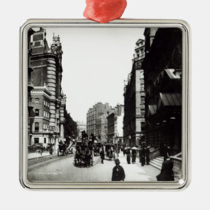 Ornement Carré Argenté Rue de Victoria, Londres, c.1890