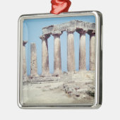 Ornement Carré Argenté Ruines du temple d'Apollo, c.550 AVANT JÉSUS (Gauche)