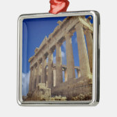 Ornement Carré Argenté Ruines grecques, Acropole, Grèce (Gauche)