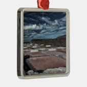 Ornement Carré Argenté Salines (Droite)