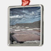 Ornement Carré Argenté Salines (Gauche)
