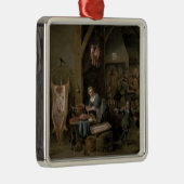 Ornement Carré Argenté Saucisse-making, 1651 (Droite)