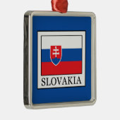 Ornement Carré Argenté Slovaquie (Droite)