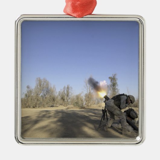 Ornement Carré Argenté soldats 2 (Devant)