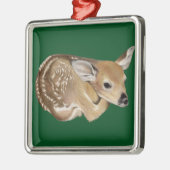 Ornement Carré Argenté Source (Gauche)