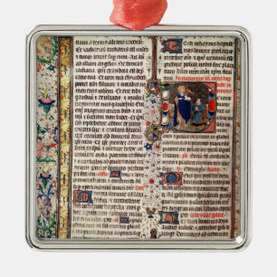 Ornement Carré Argenté St John le baptiste