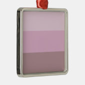 Ornement Carré Argenté Striped ombre (Droite)