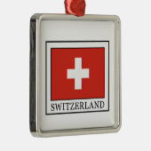 Ornement Carré Argenté Suisse (Droite)