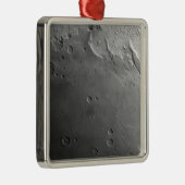 Ornement Carré Argenté Surface de Mars 2 (Droite)