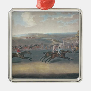 Ornement Carré Argenté Sweepstake de Derby, 1791/2