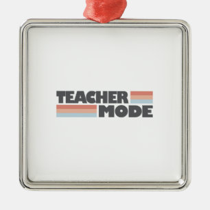 Ornement Carré Argenté Teacher Mode