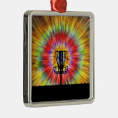 Ornement Carré Argenté Teinture de disquette de golf (Droite)