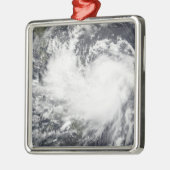 Ornement Carré Argenté Tempête tropicale Chanchu 2 (Gauche)