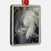 Ornement Carré Argenté Tempête tropicale Fay 2 (Droite)