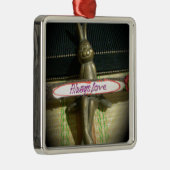 Ornement Carré Argenté Toujours Aimer Inspirational Rabbit Art Design d'i (Droite)