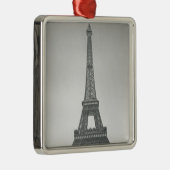 Ornement Carré Argenté Tour Eiffel, 1887-89 (Droite)