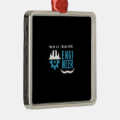 Ornement Carré Argenté trust (Droite)