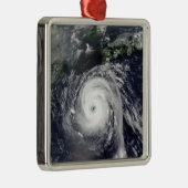 Ornement Carré Argenté Typhon Sinlaku 2 (Droite)