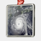 Ornement Carré Argenté Typhon Sinlaku 2 (Gauche)