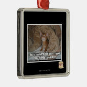 Ornement Carré Argenté U peut maek le lit plus tard (Droite)