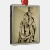 Ornement Carré Argenté Ugolino et ses fils (Droite)